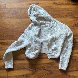 Skims cozy collection zip up hoodie